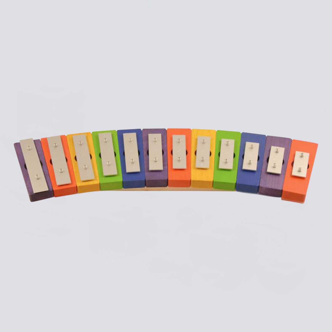 Pentatonisches Regenbogenglockenspiel mit 12 Tönen