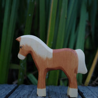 Holzwald Holzfigur Haflinger