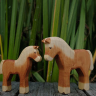 Holzwald Holzfigur Haflinger
