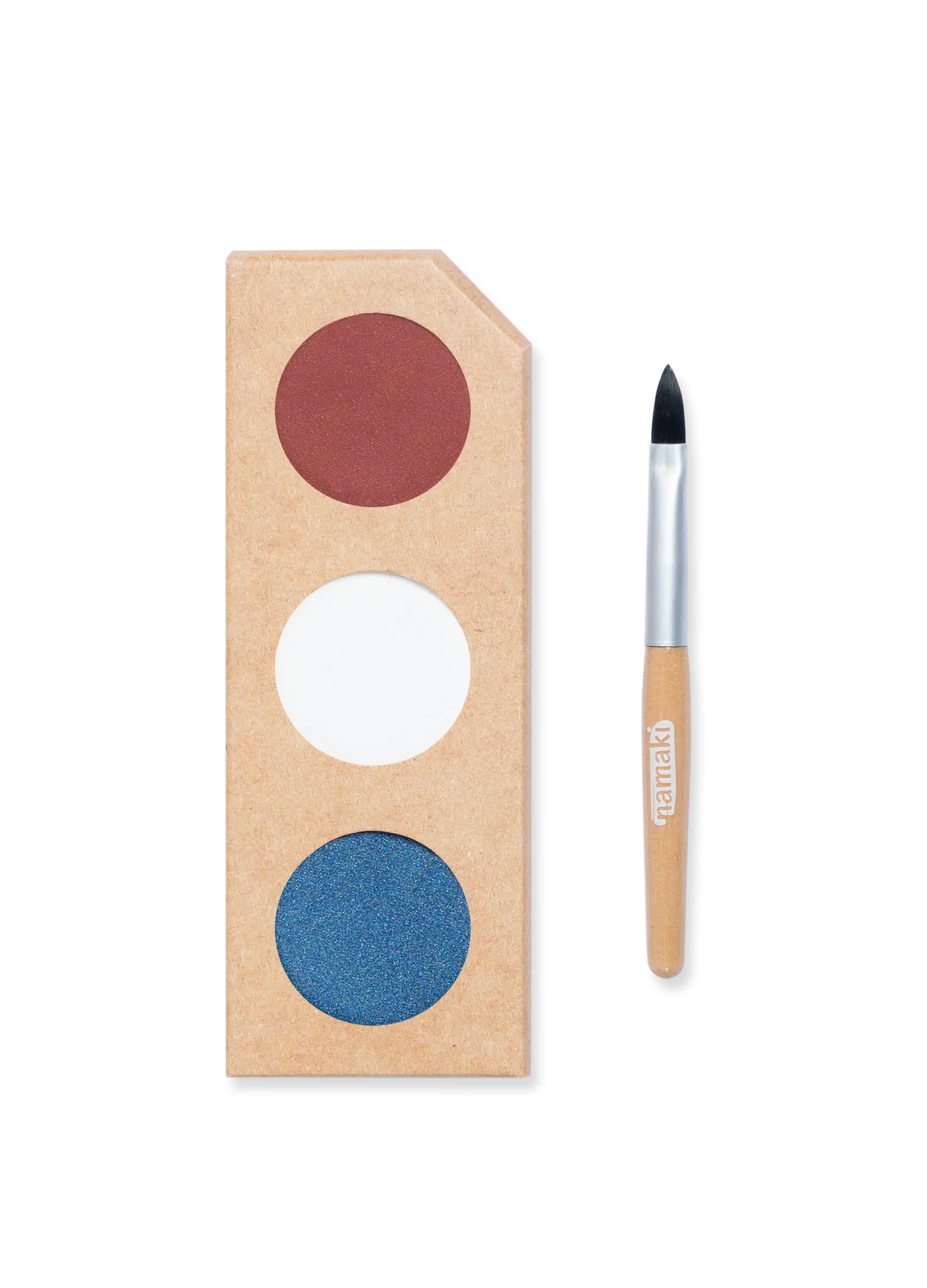 Schminkpalette für Kinder - 3 Farben, Clown & Harlekin