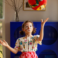 Schminkpalette für Kinder - 3 Farben, Clown & Harlekin