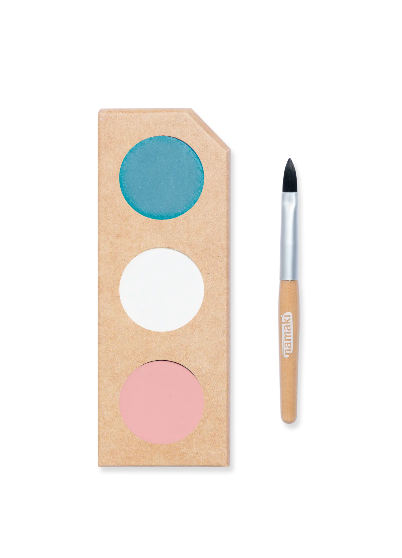 Schminkpalette für Kinder - 3 Farben, Prinzessin & Einhorn