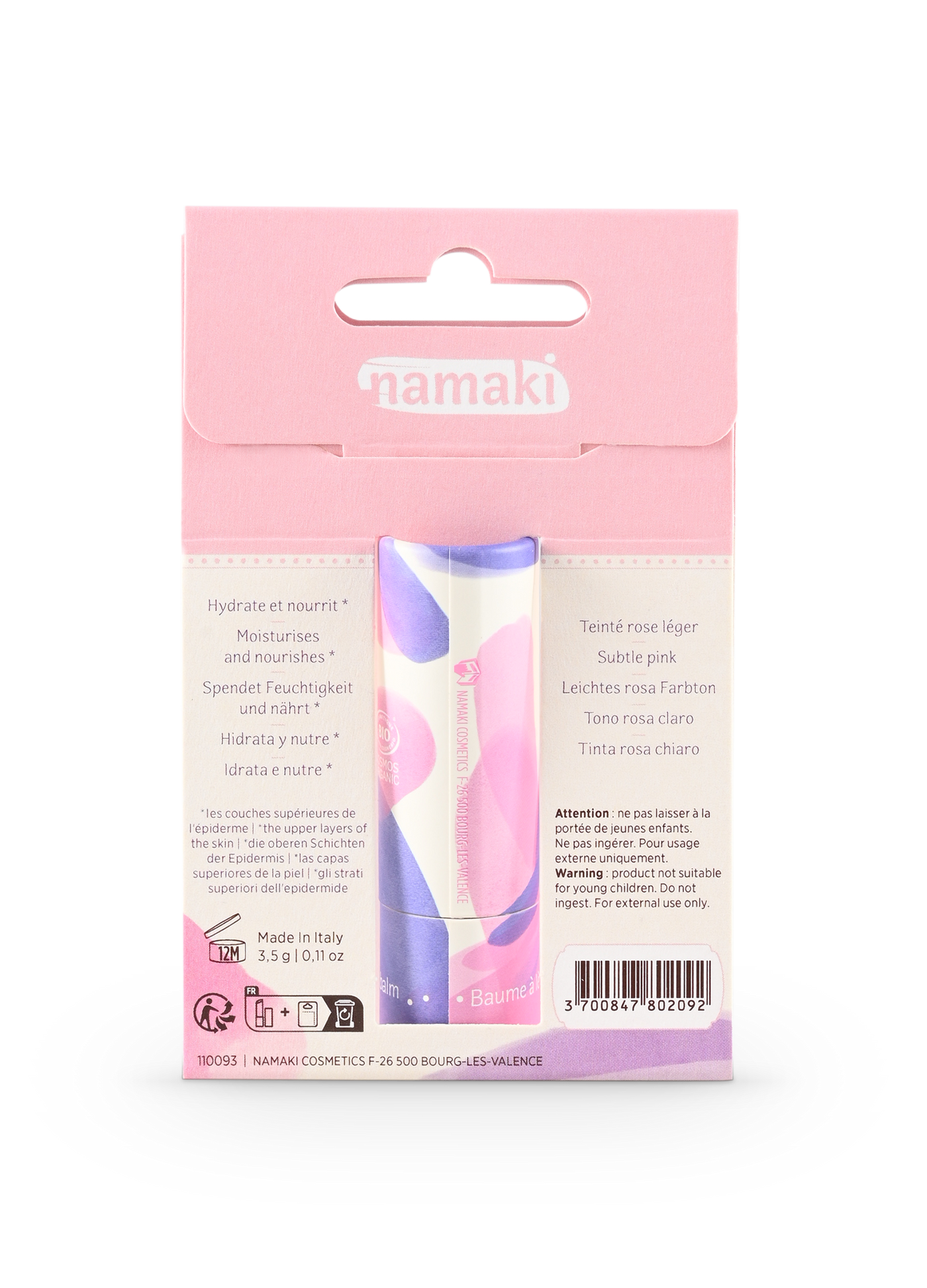 Lippenbalsam für Kinder - Himbeere