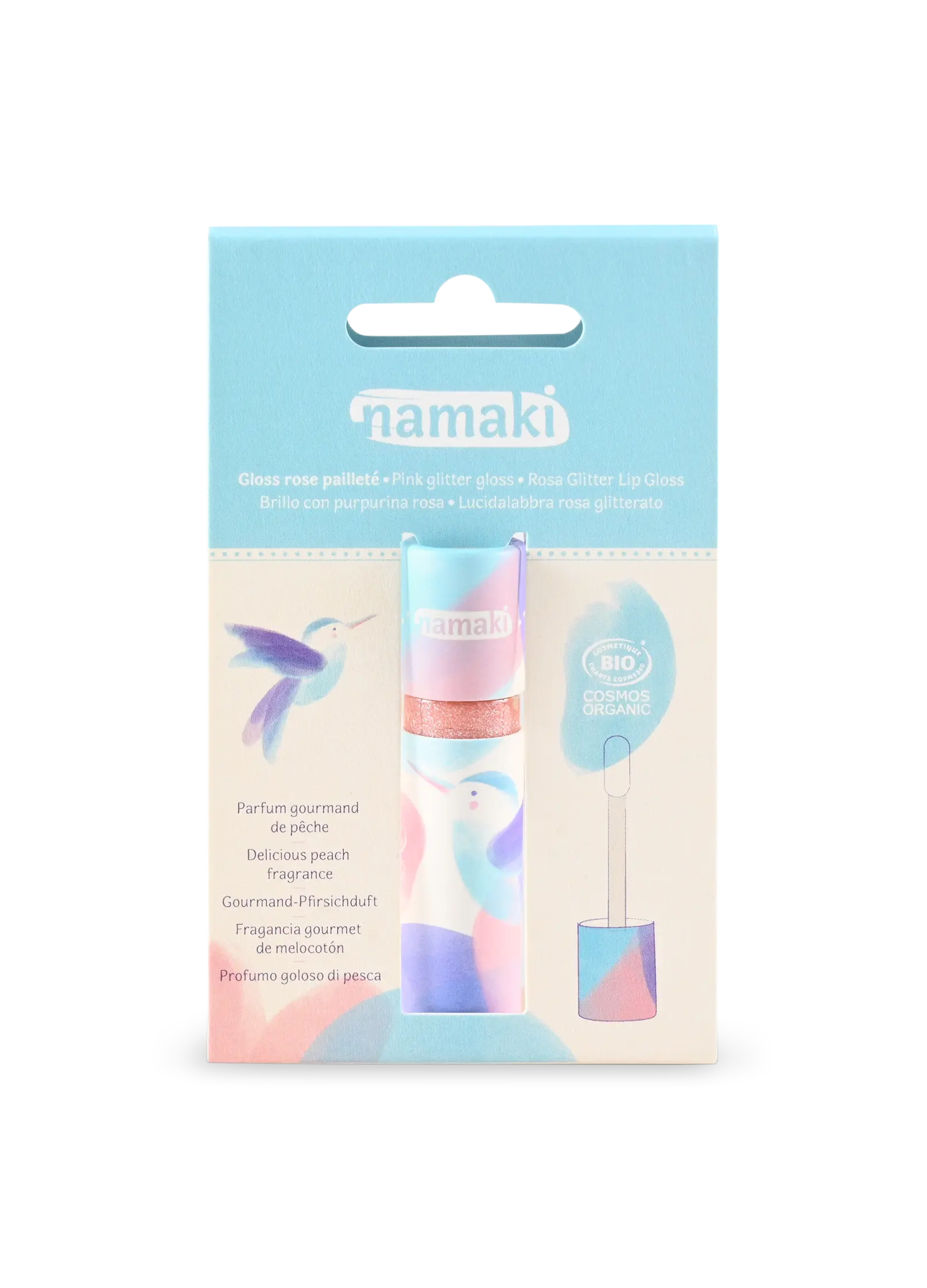 Lipgloss - Glitzer Rosa
