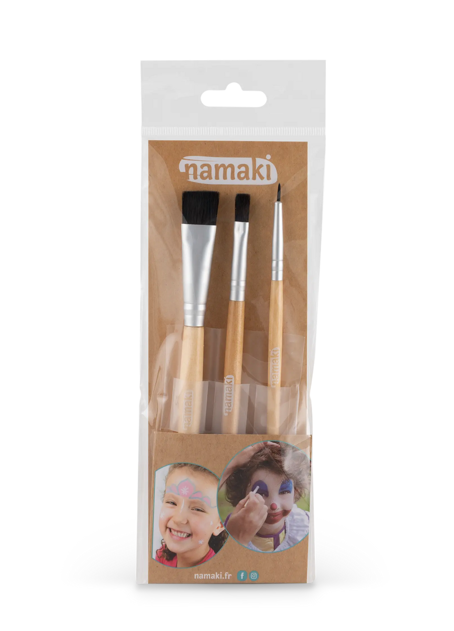 Set mit 3 Pinseln