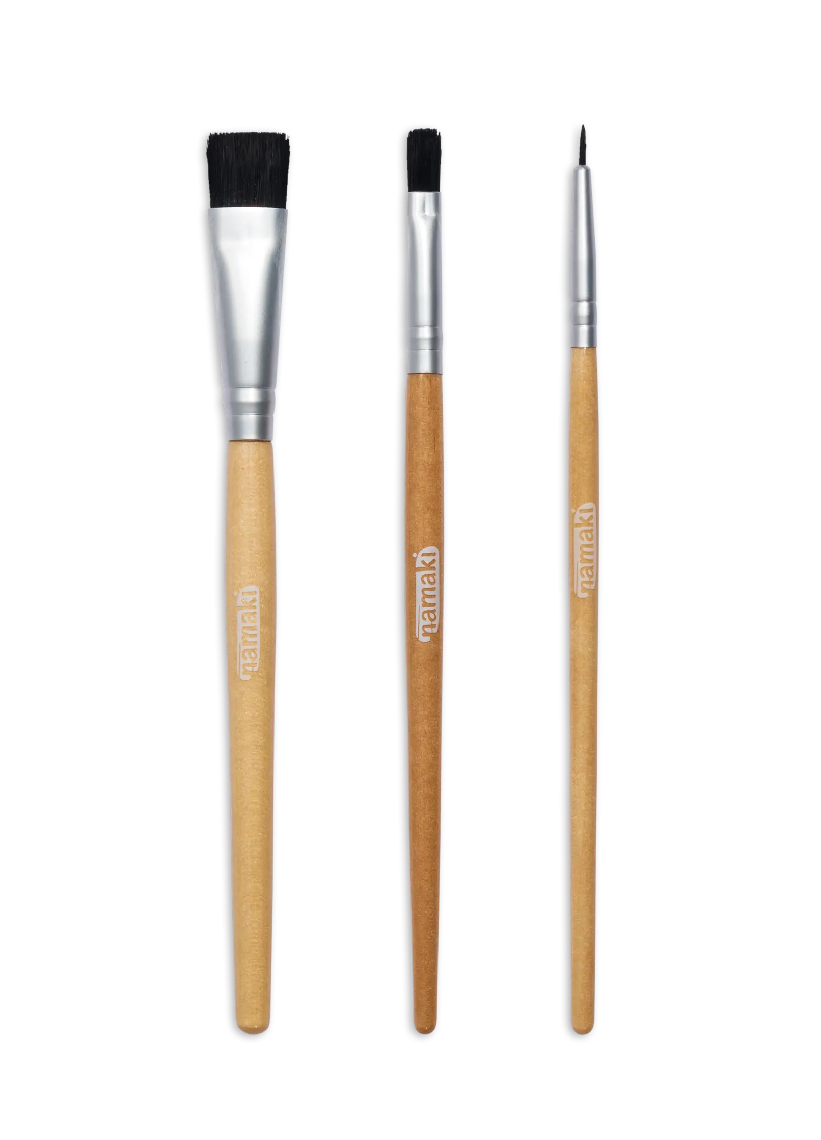 Set mit 3 Pinseln