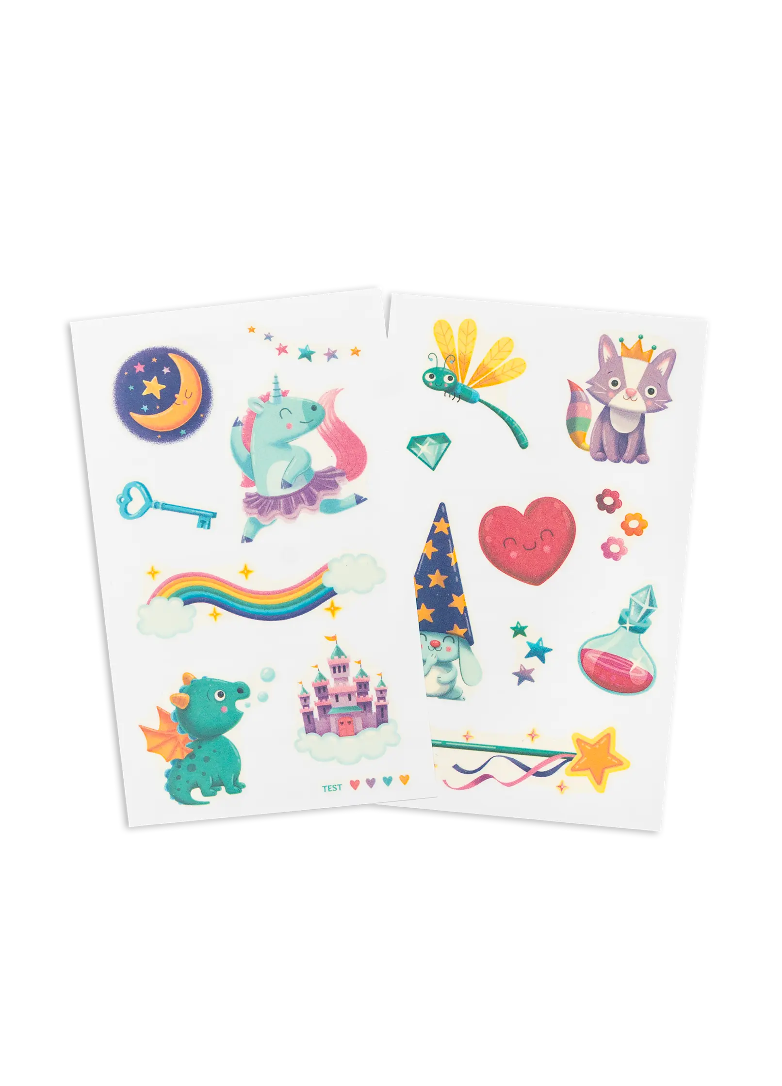 Kindertattoos - Verzauberte Welten
