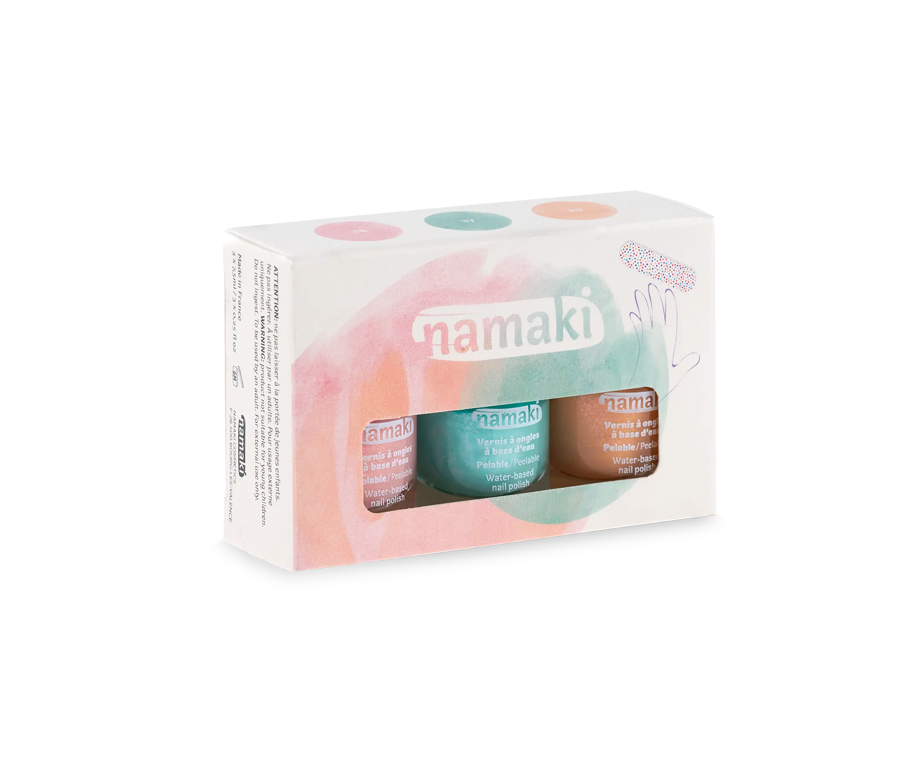 Kindernagellack 3er Set - Sommerliche Köstlichkeiten