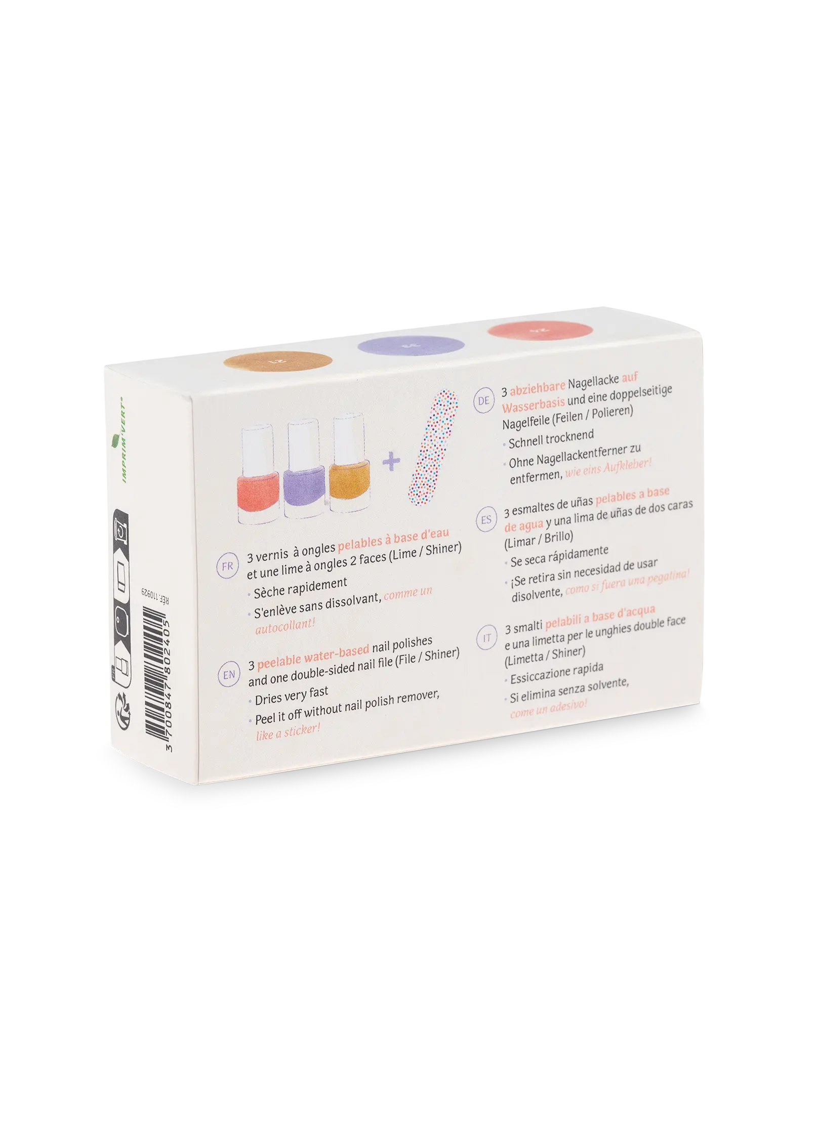 Kindernagellack 3er Set - Sonnenuntergang