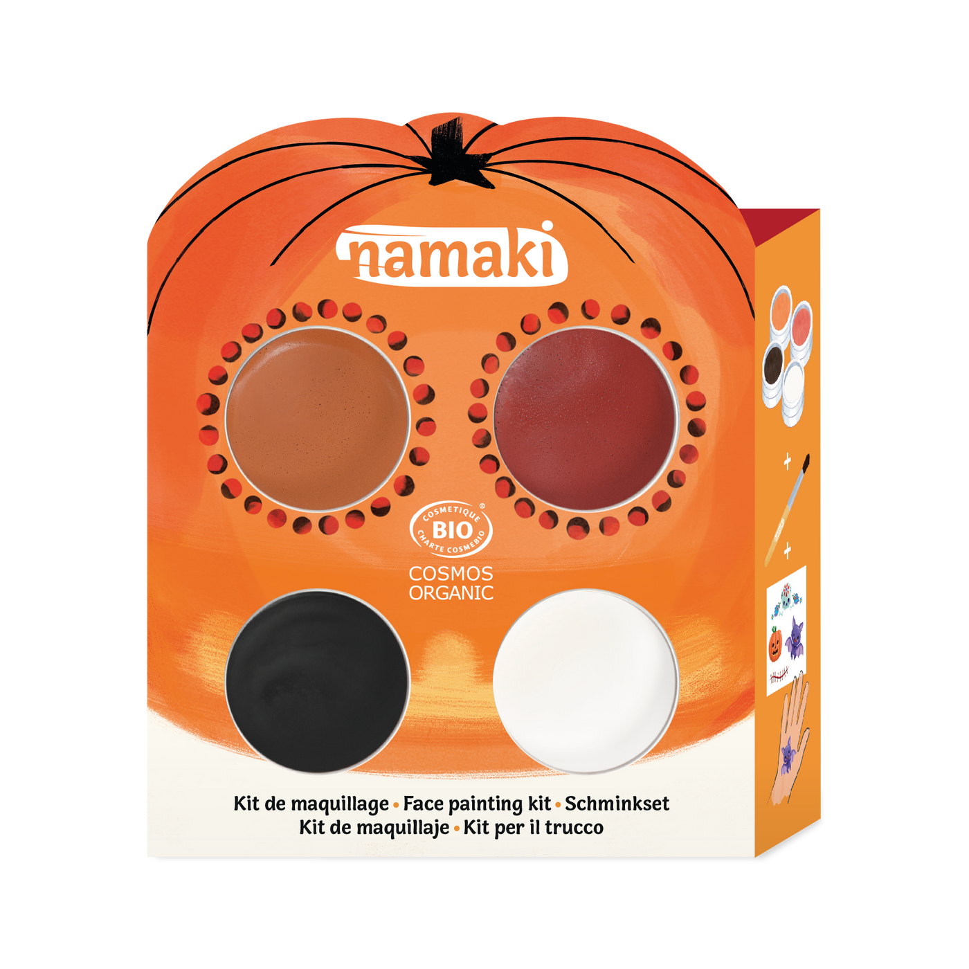 4er - Set Kinderschminke - Halloween