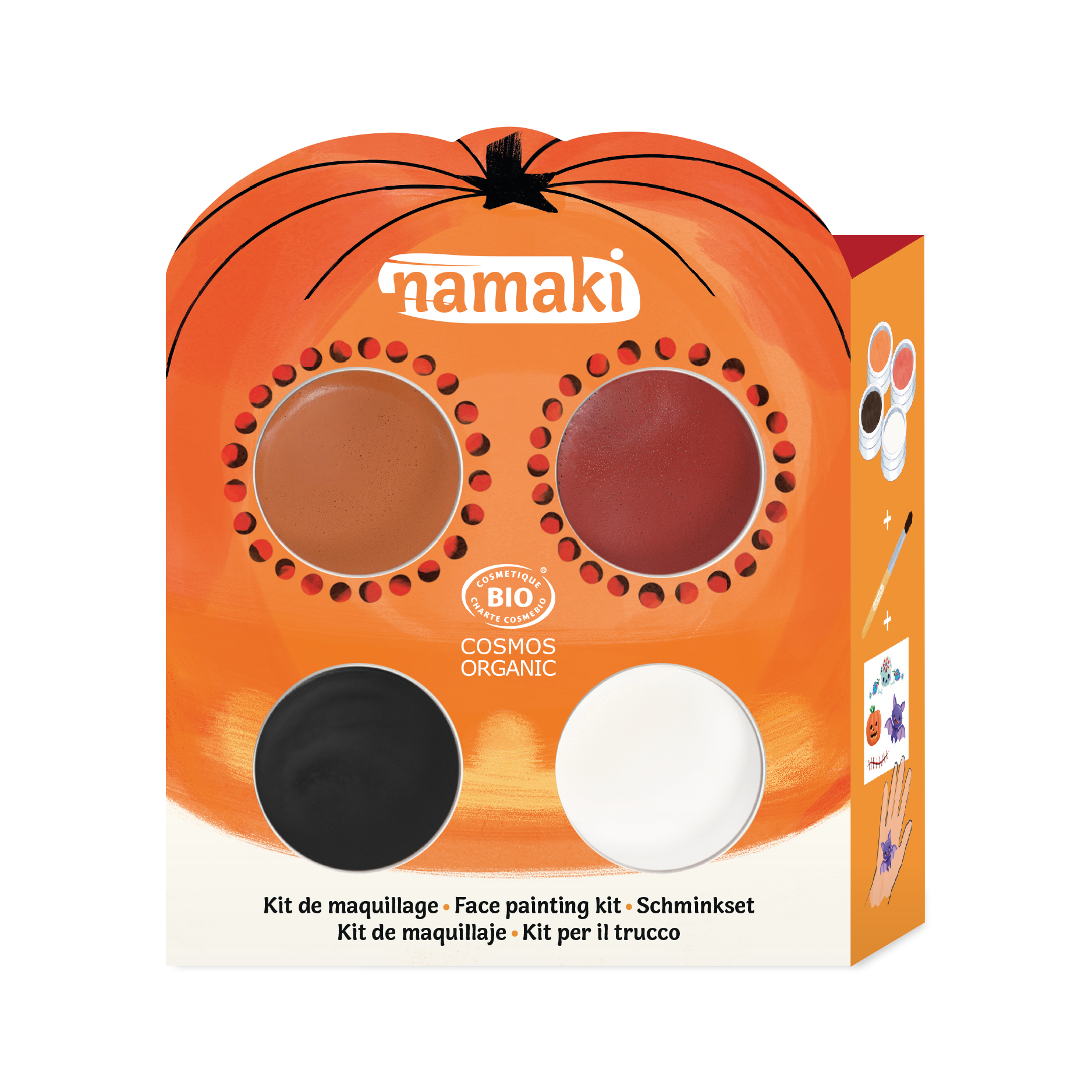 4er - Set Kinderschminke - Halloween