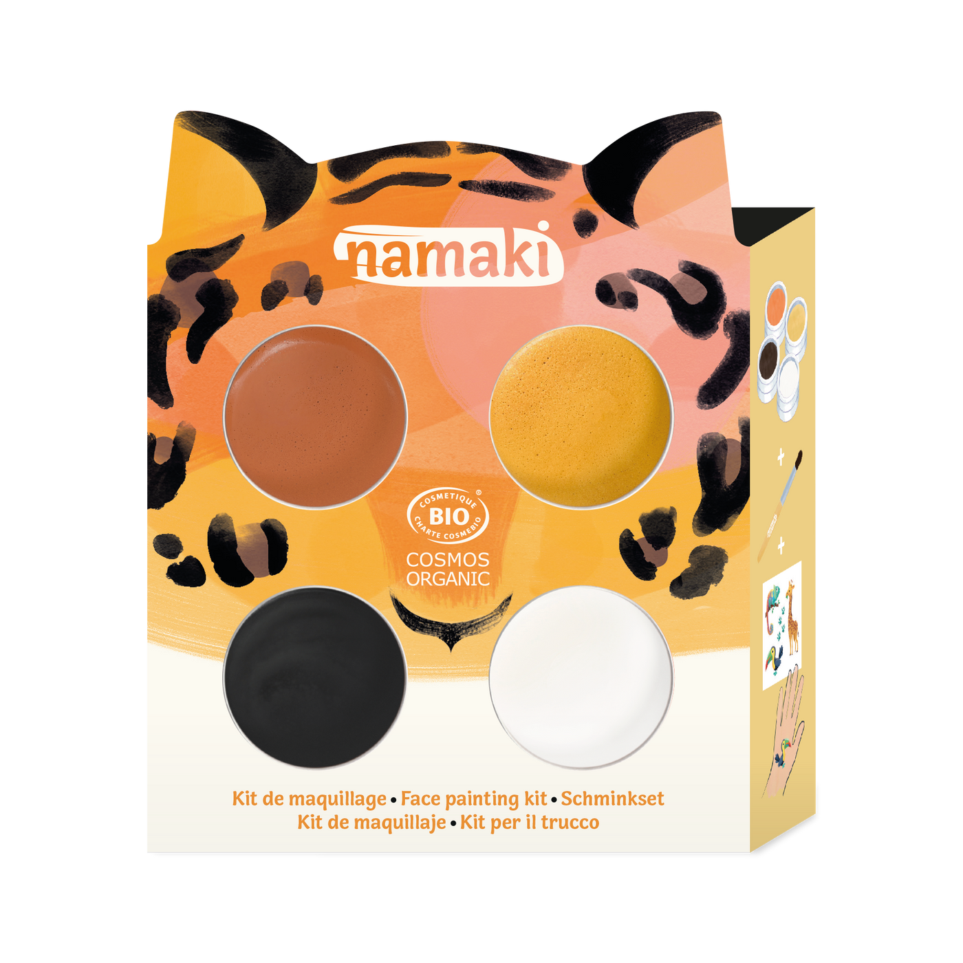 4er - Set Kinderschminke - Tiger