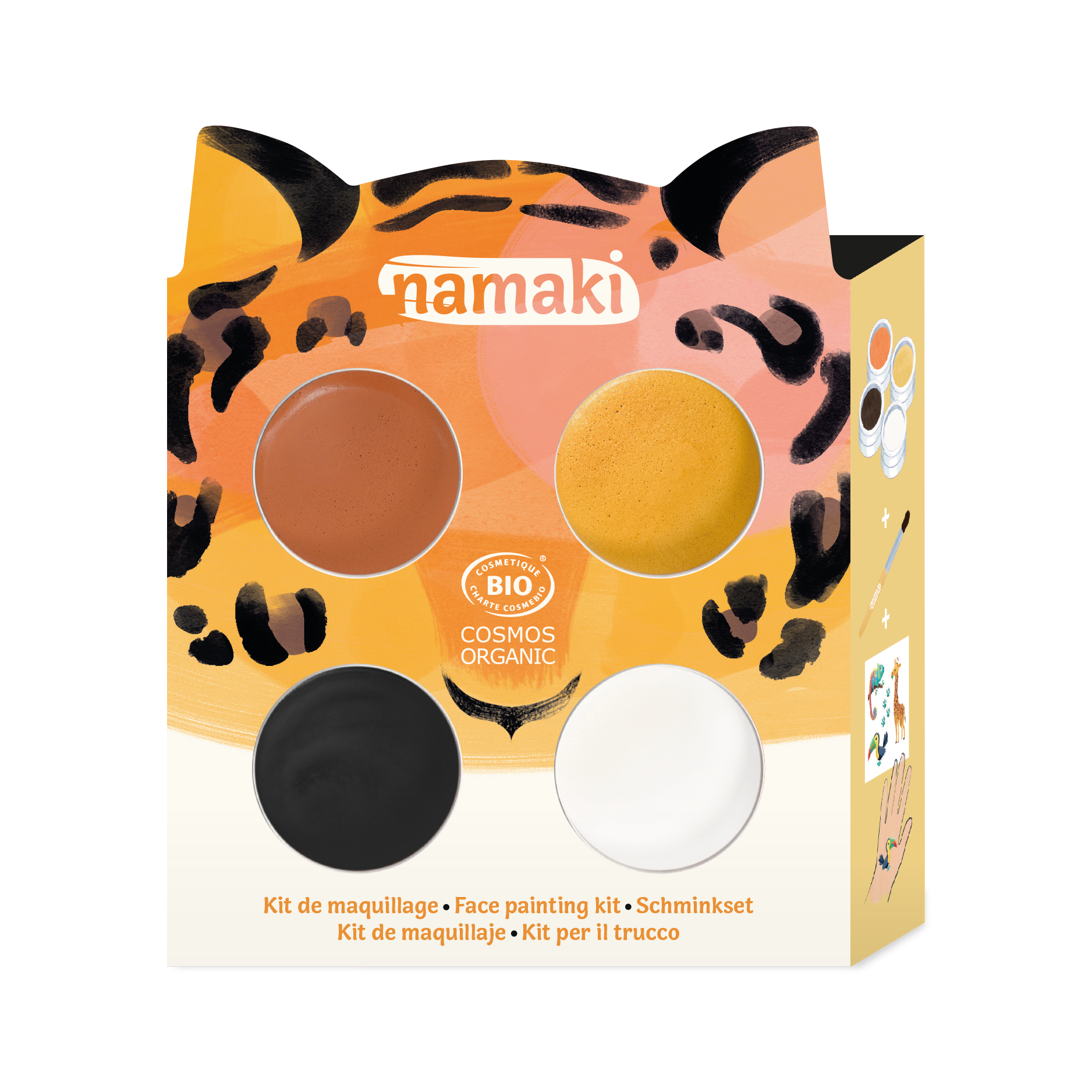 4er - Set Kinderschminke - Tiger
