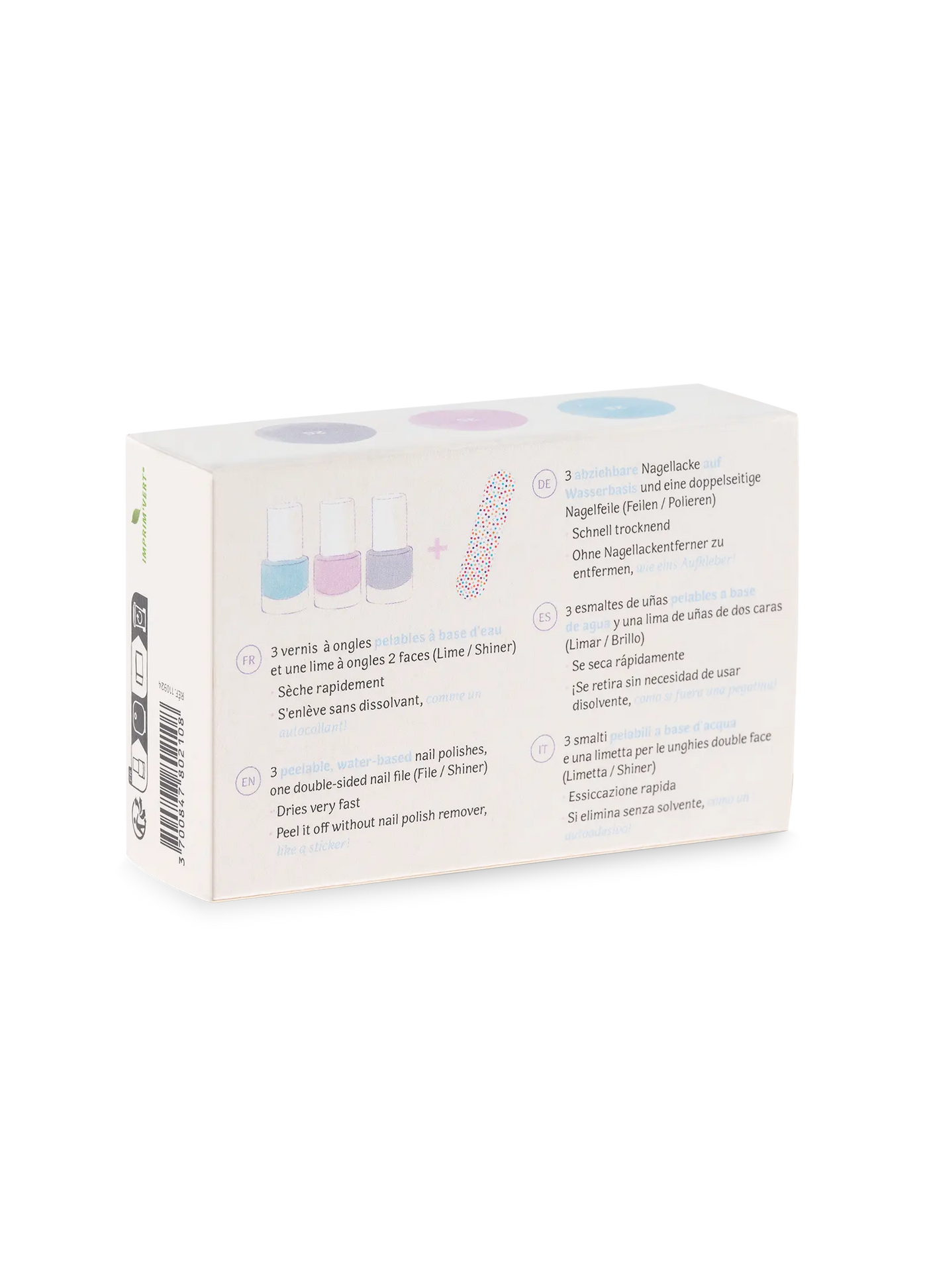 Kindernagellack 3er Set - Eisfarben
