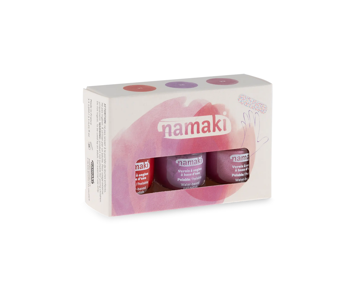 Kindernagellack 3er Set - Ewige Liebe
