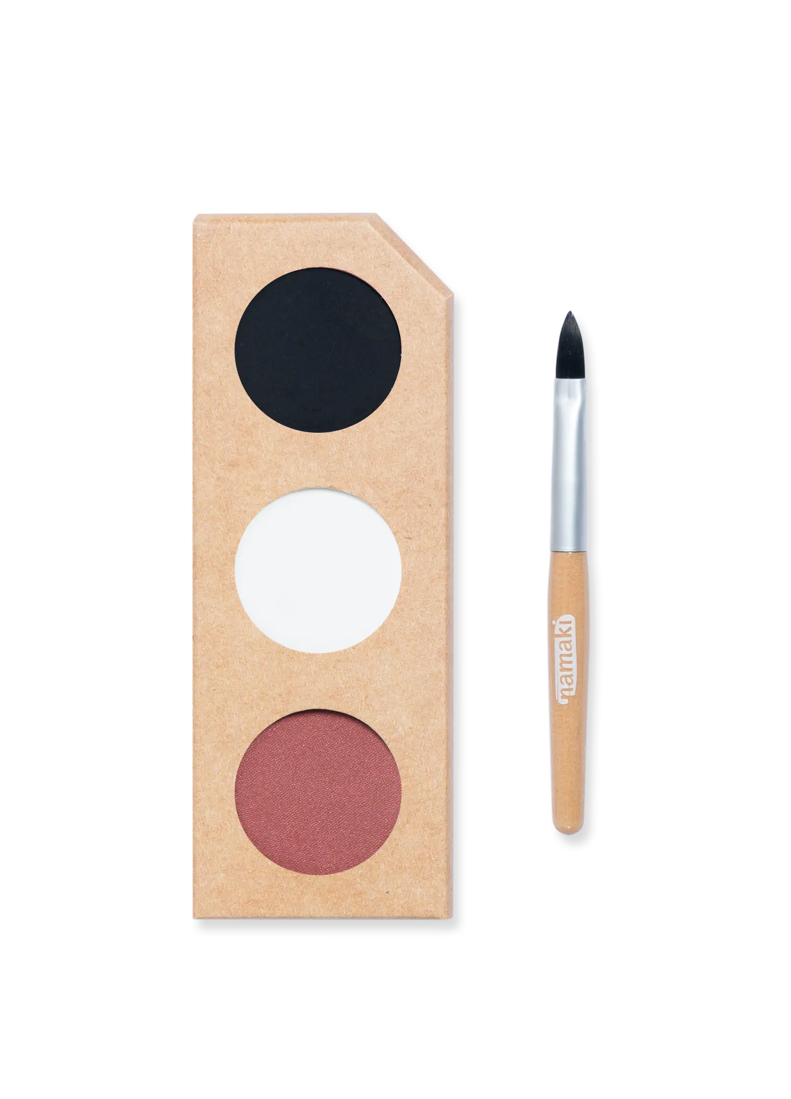 Schminkpalette für Kinder - 3 Farben, Teufel & Spinne
