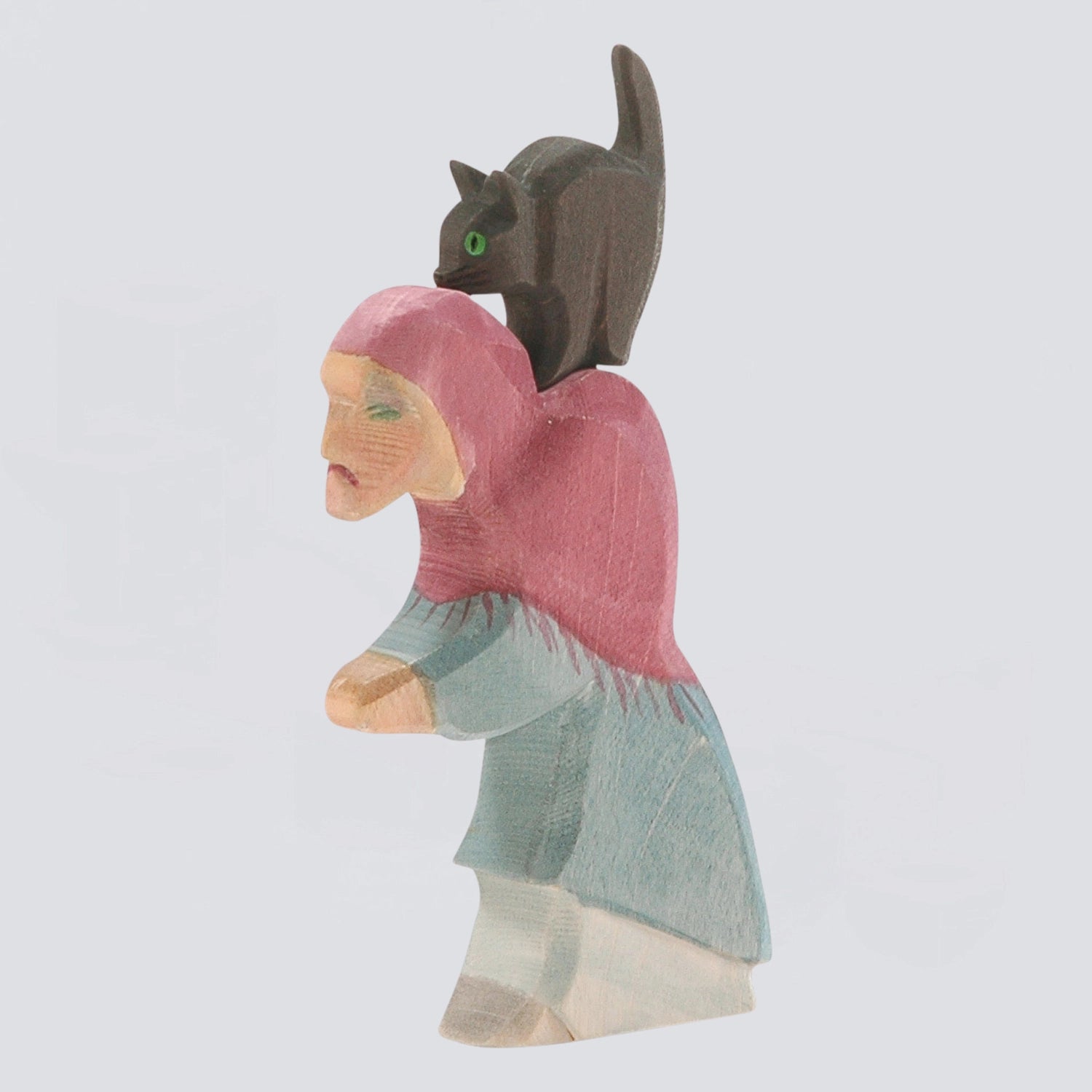 Ostheimer Holzfigur Hexe