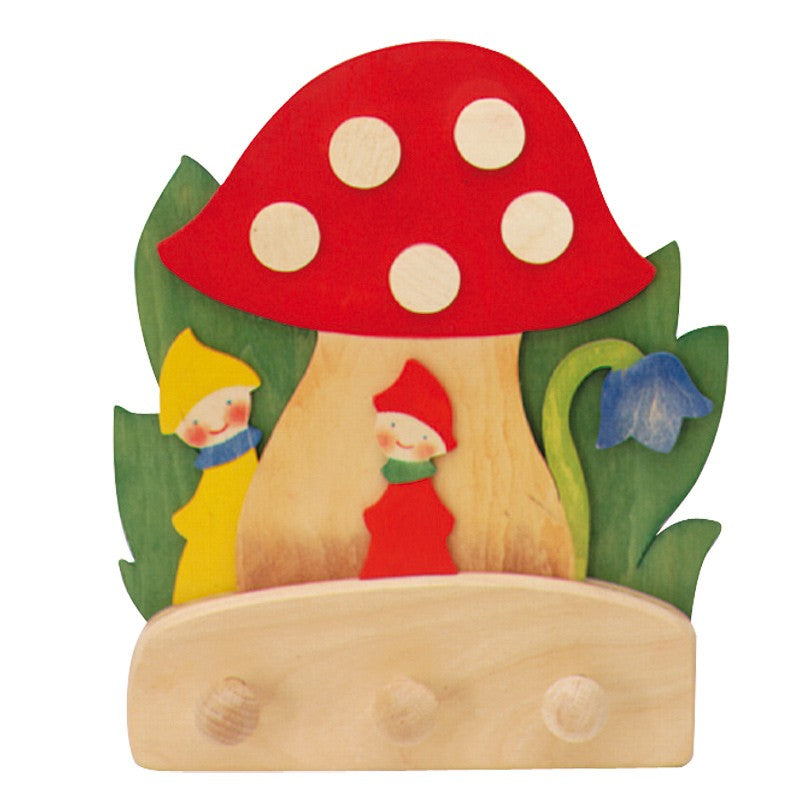 Ostheimer Garderobe Pilz mit Zwergen