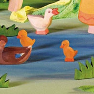 Ostheimer Holzfigur Ente schwimmend