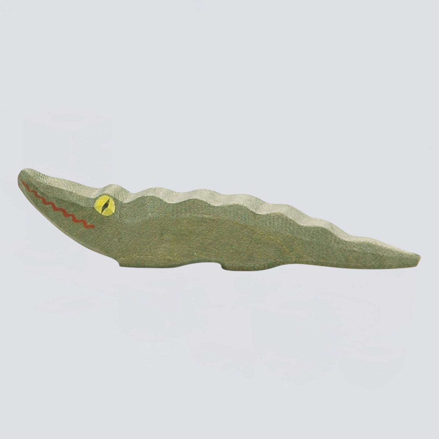 Ostheimer Holzfigur Krokodil klein