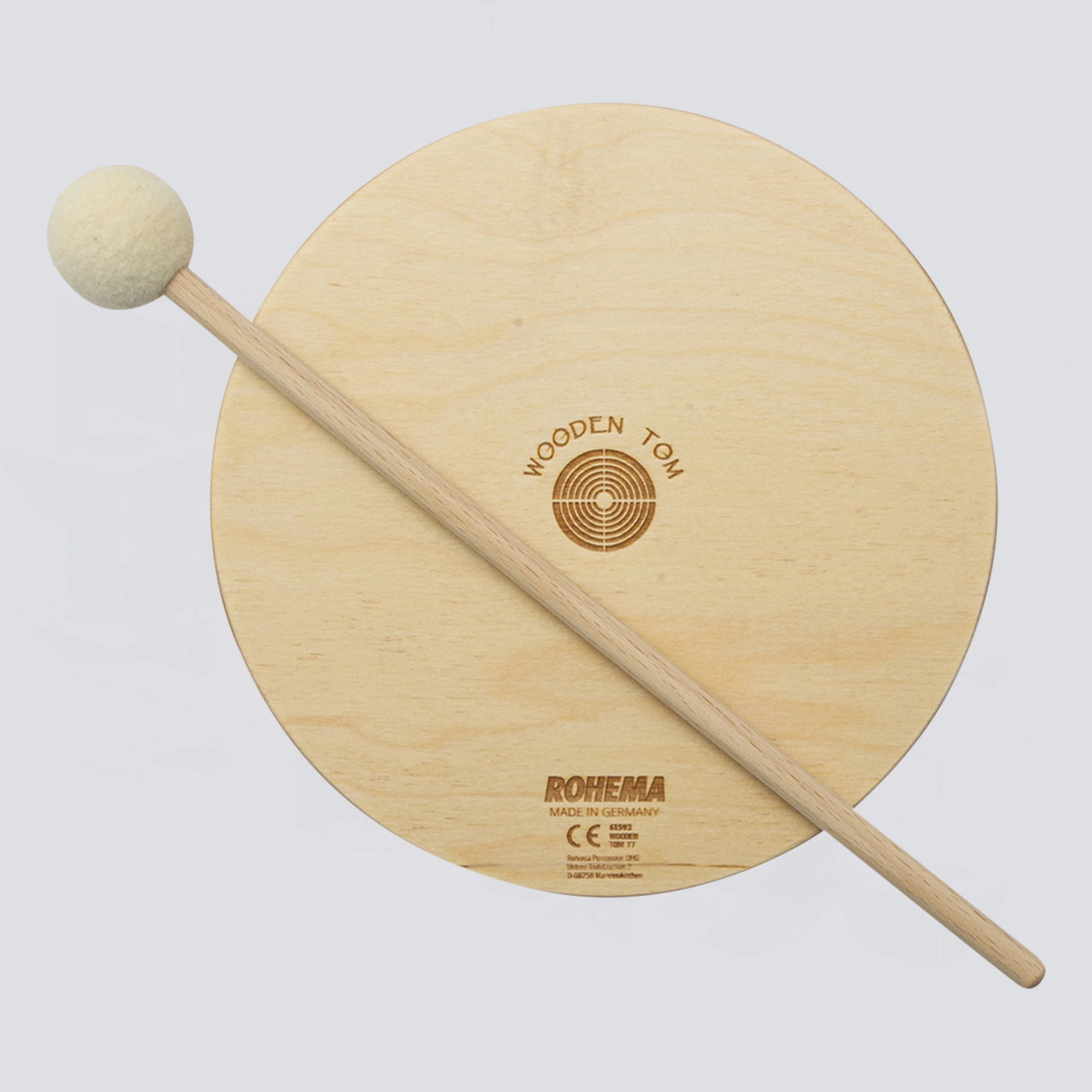 Wooden Tom Set