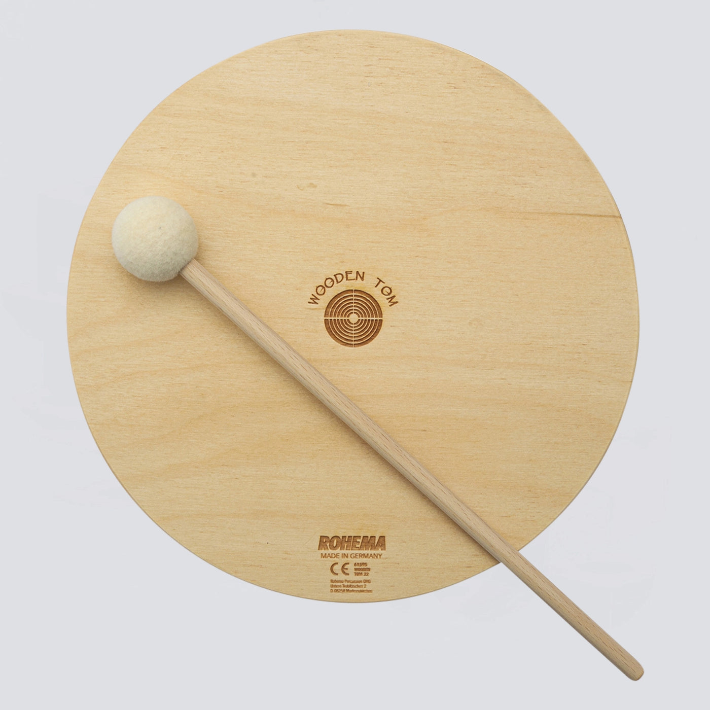 Wooden Tom Set