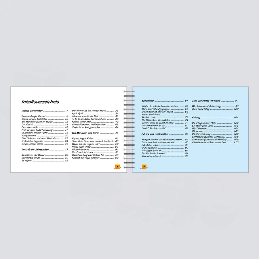 Voggys Blockflöten-Liederbuch