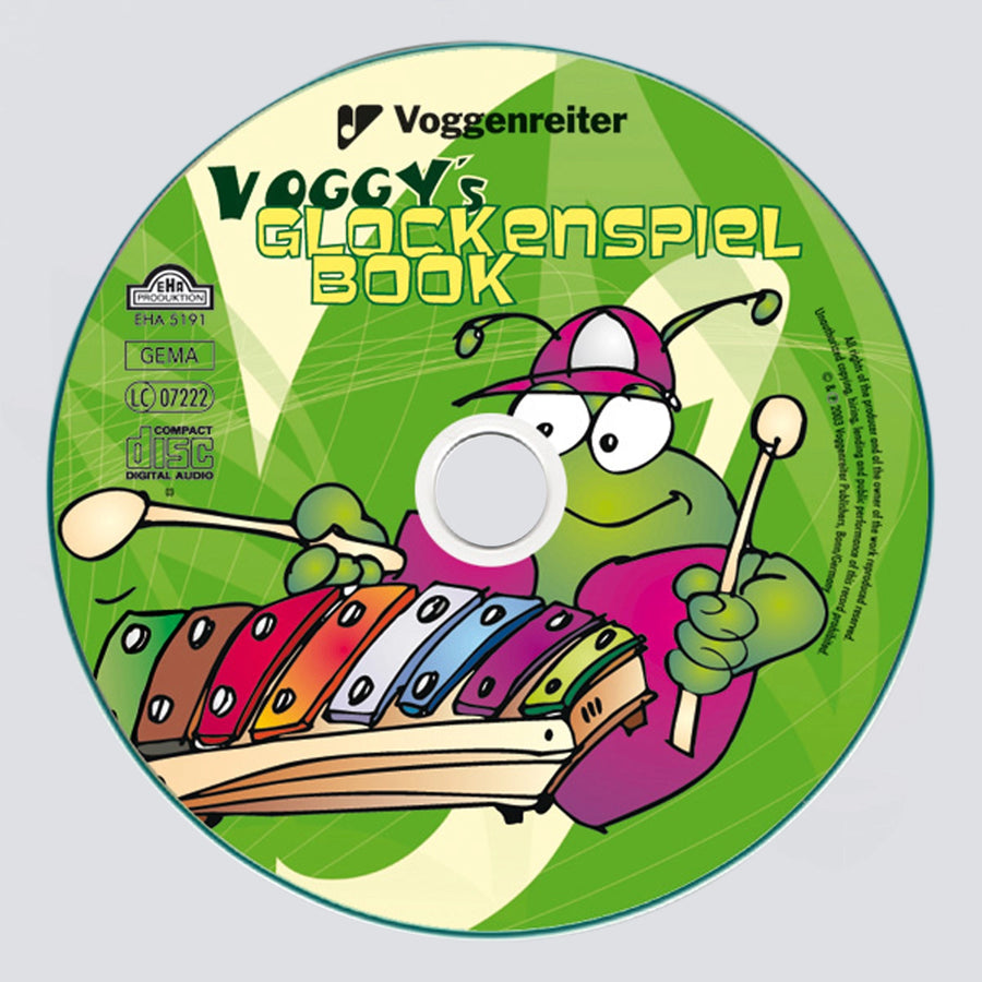 Voggys Glockenspiel-Set - ENGLISCH EDITION