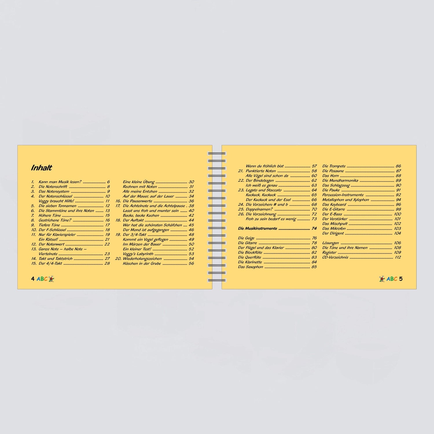 Voggys Musiklehre-ABC