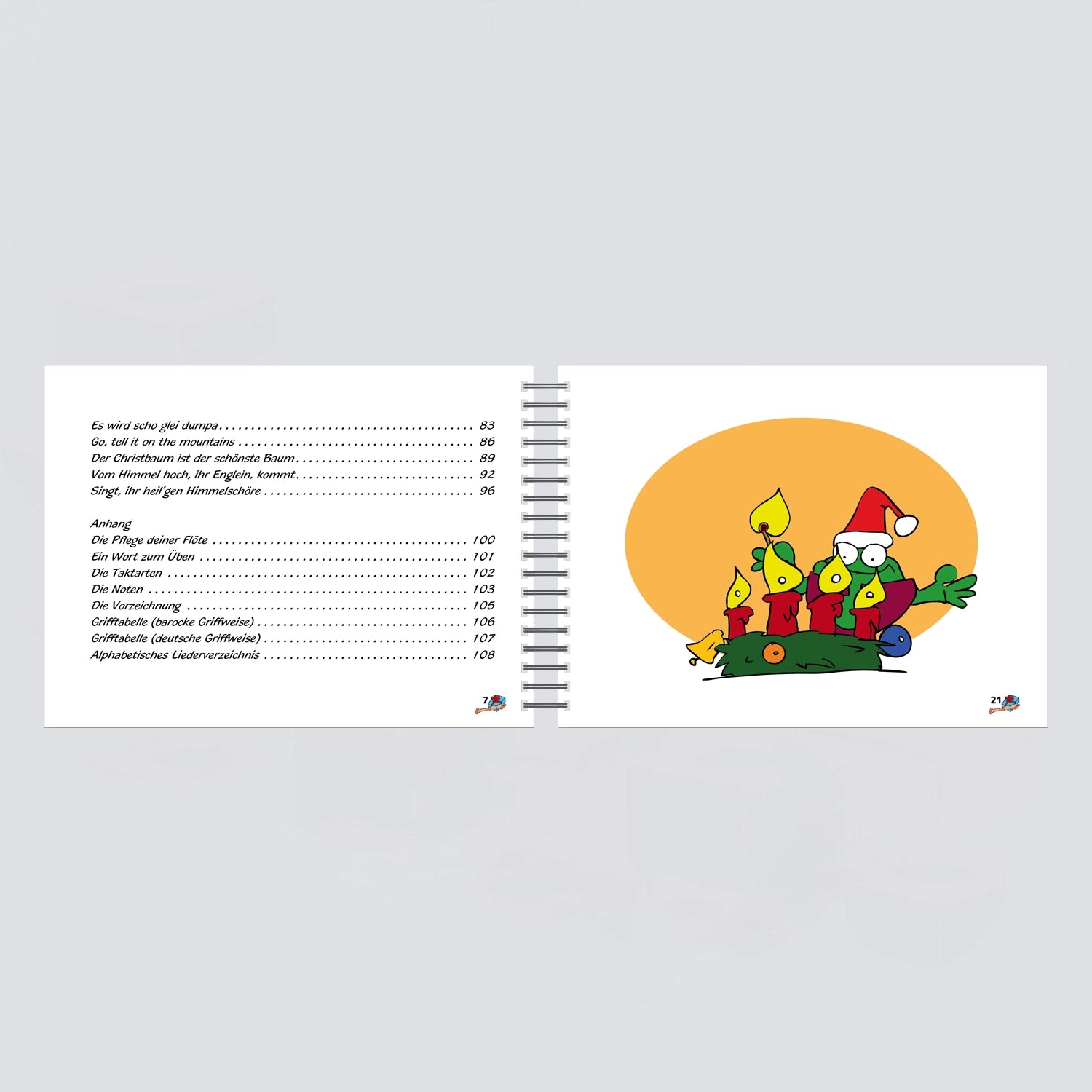 Voggys Weihnachtslieder für Blockflöte