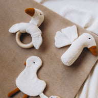 Wooly Organic Gans mit Holzbeißring
