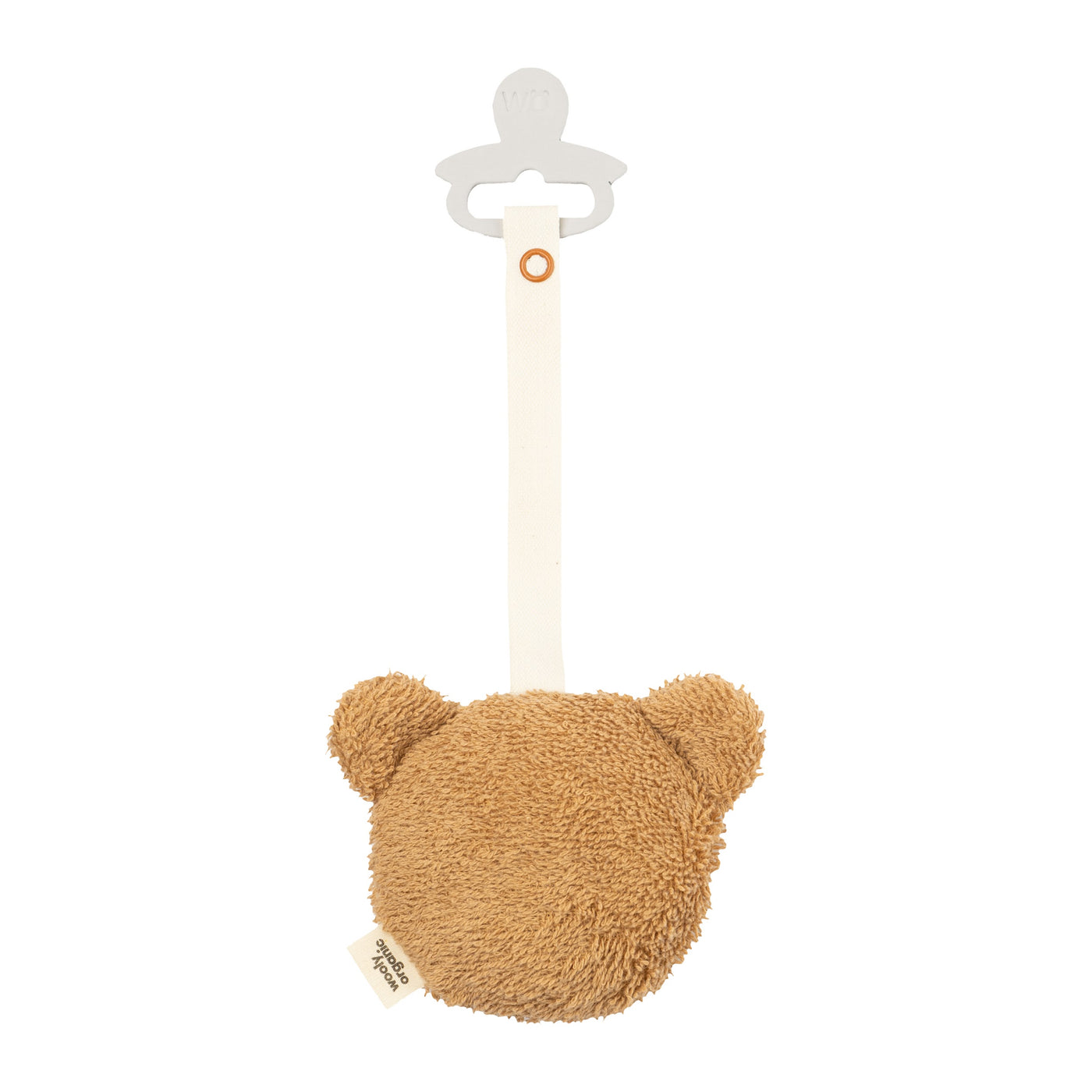 Wooly Organic Schnullerhalter Teddy