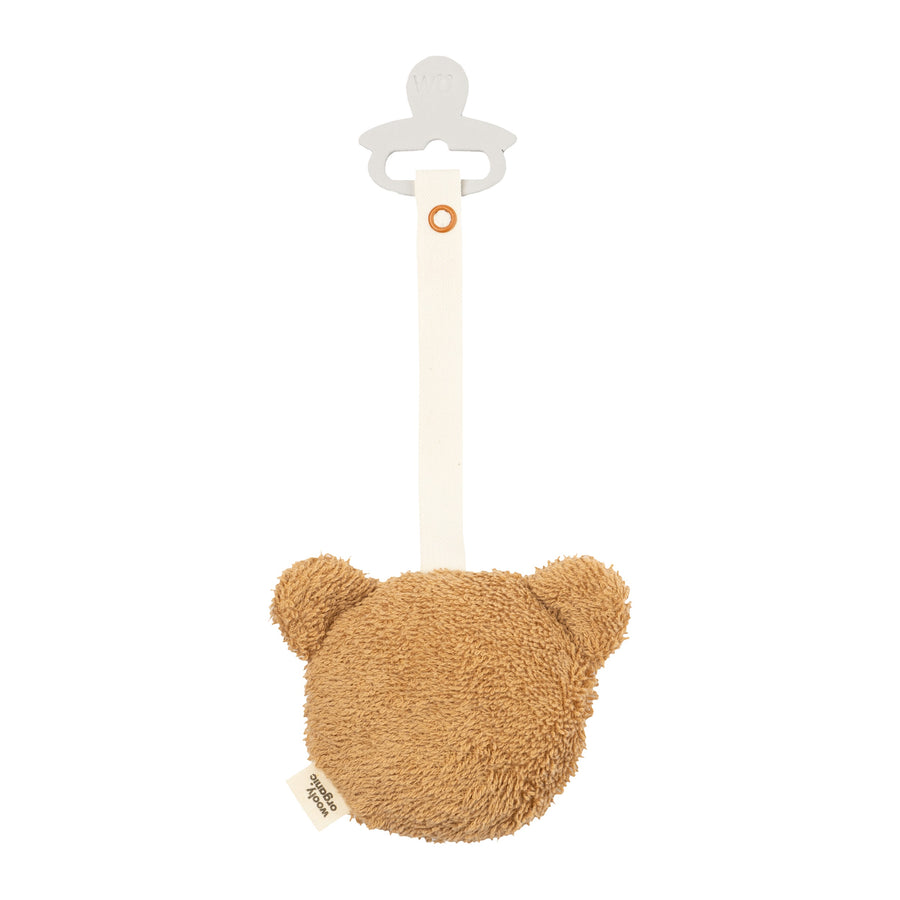Wooly Organic Schnullerhalter Teddy