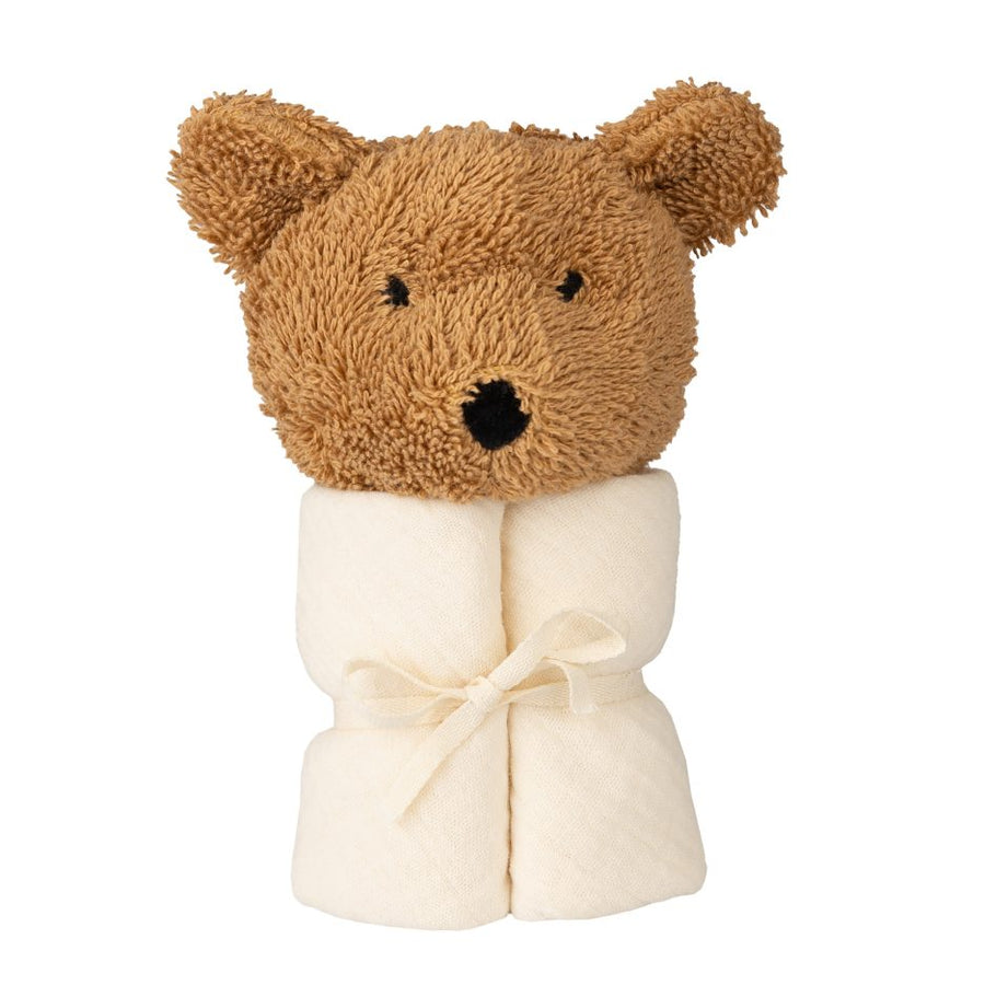 Wooly Organic Teddy Alma mit Schmusetuch
