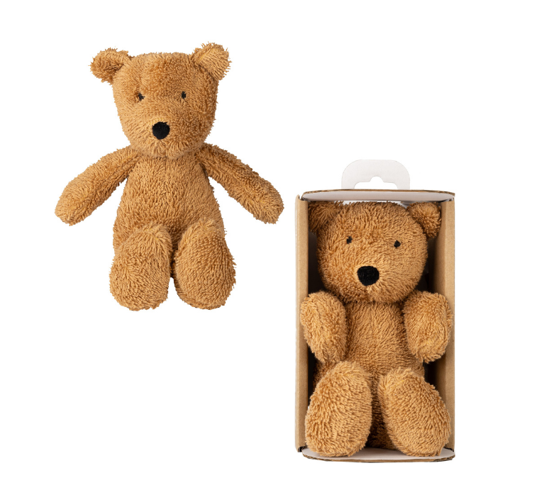 Wooly Organic Teddy Karamellbraun klein