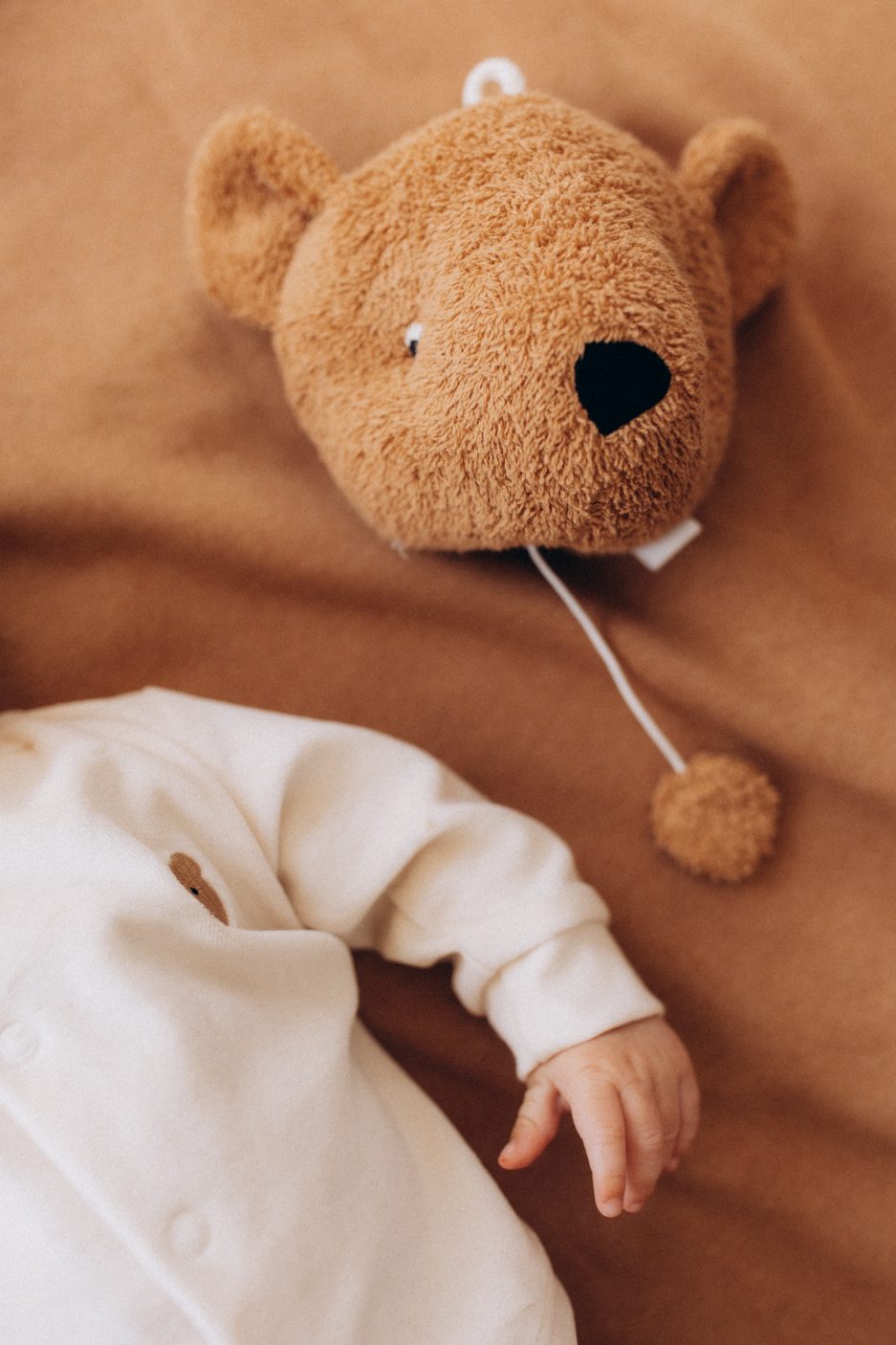 Wooly Organic Teddy Musikbox