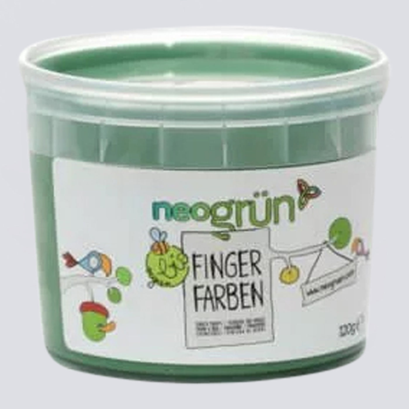 Fingerfarbe Grün
