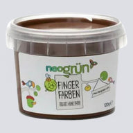 Fingerfarbe Braun