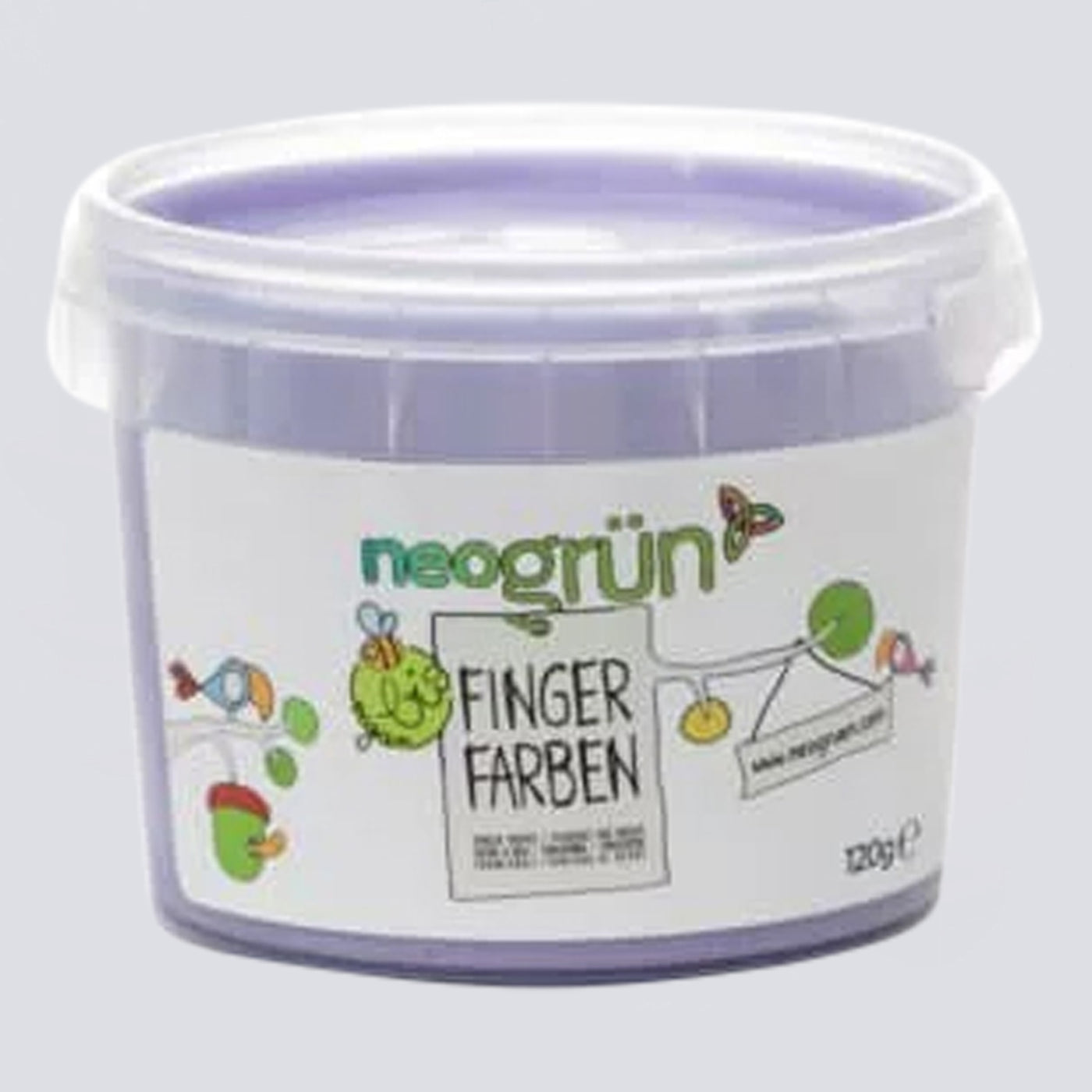 Fingerfarbe Violett