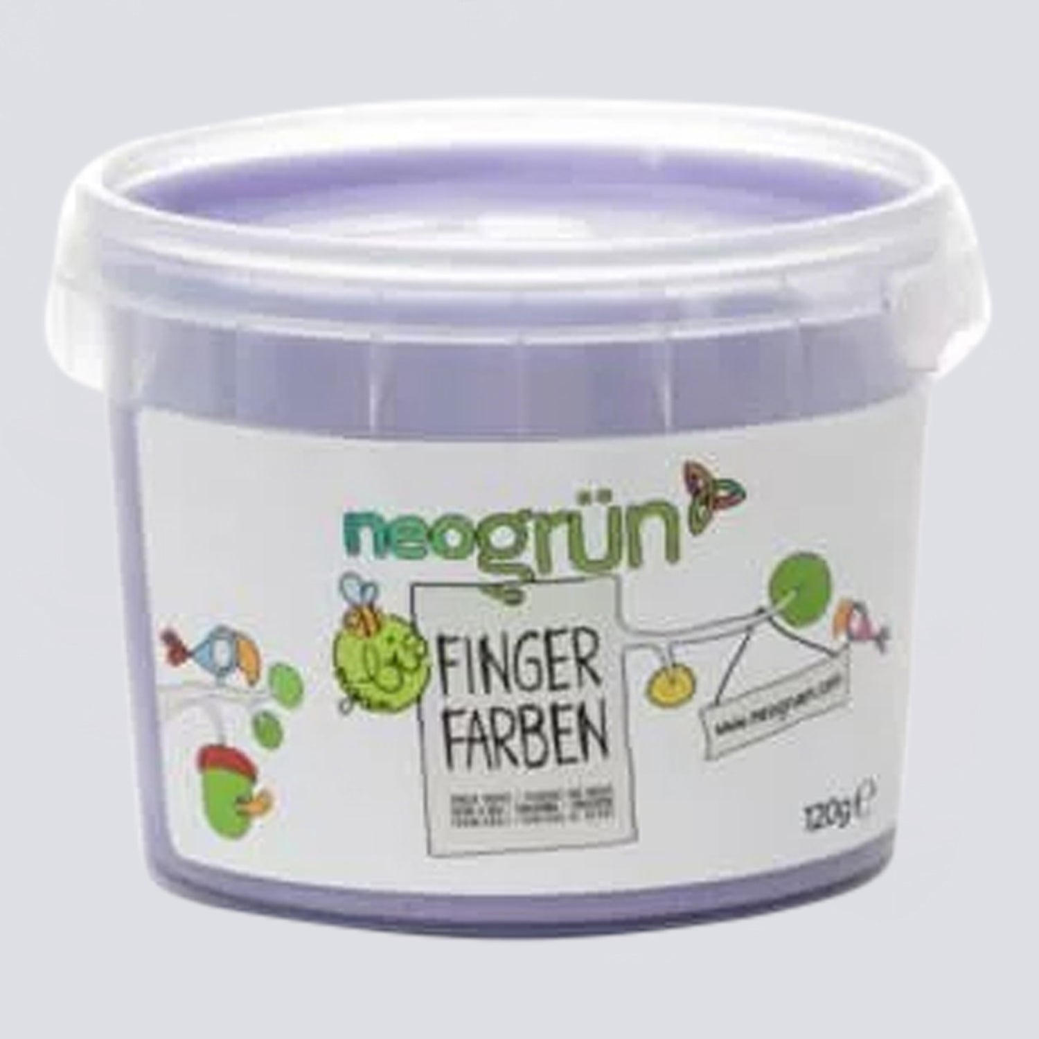 Fingerfarbe Violett