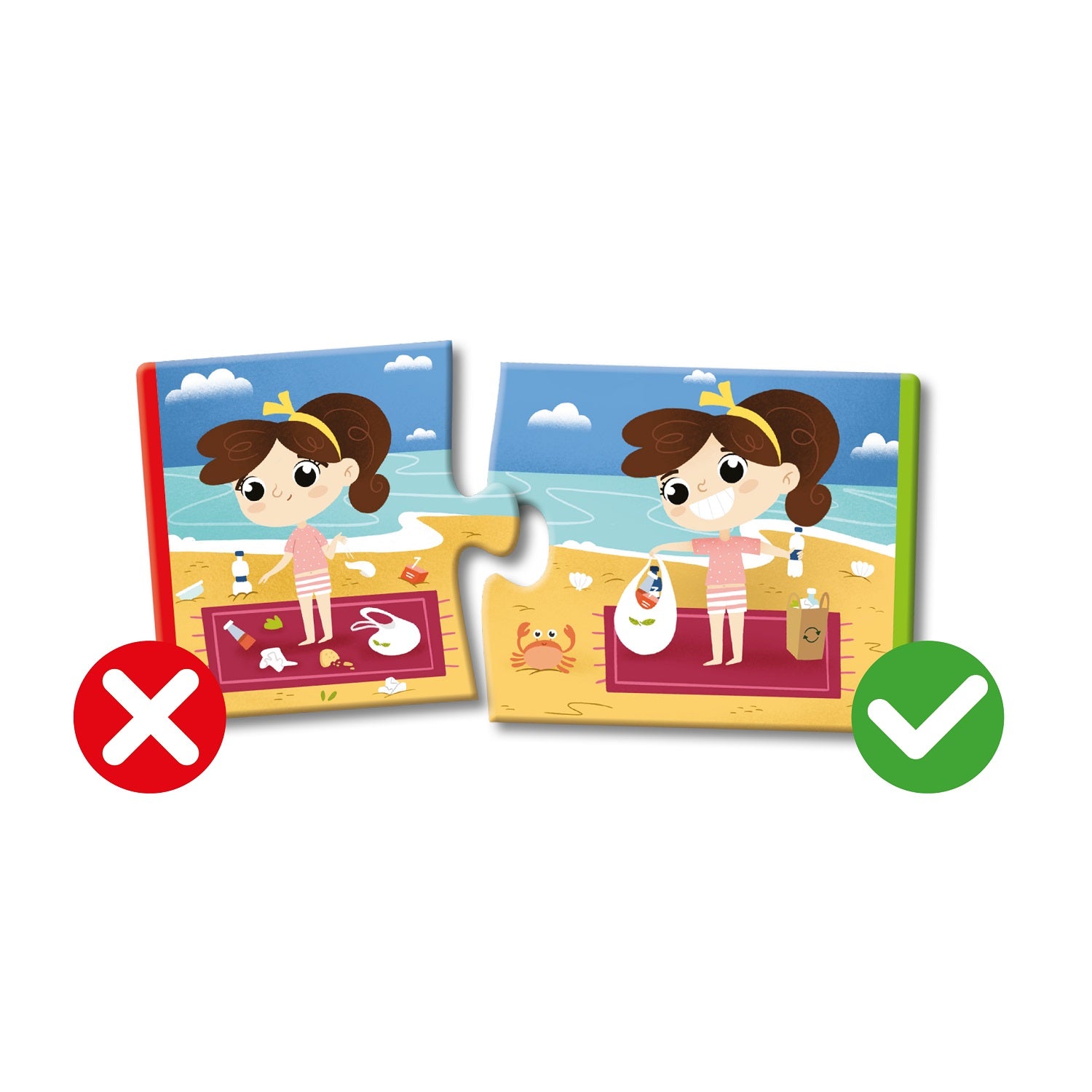Adventerra Games Puzzle - Respektiere die Umwelt-Focus