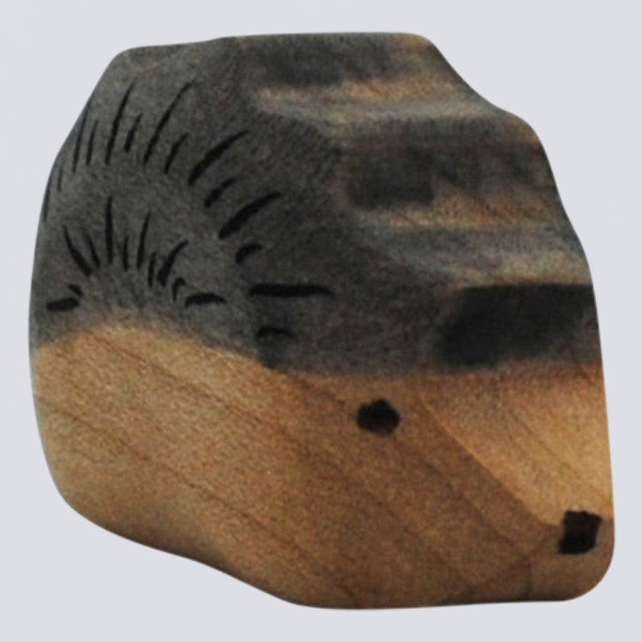 Holzwald Holzfigur Igel klein