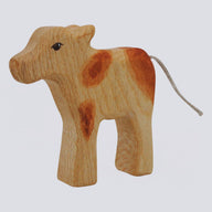 Holzwald Holzfigur Kalb