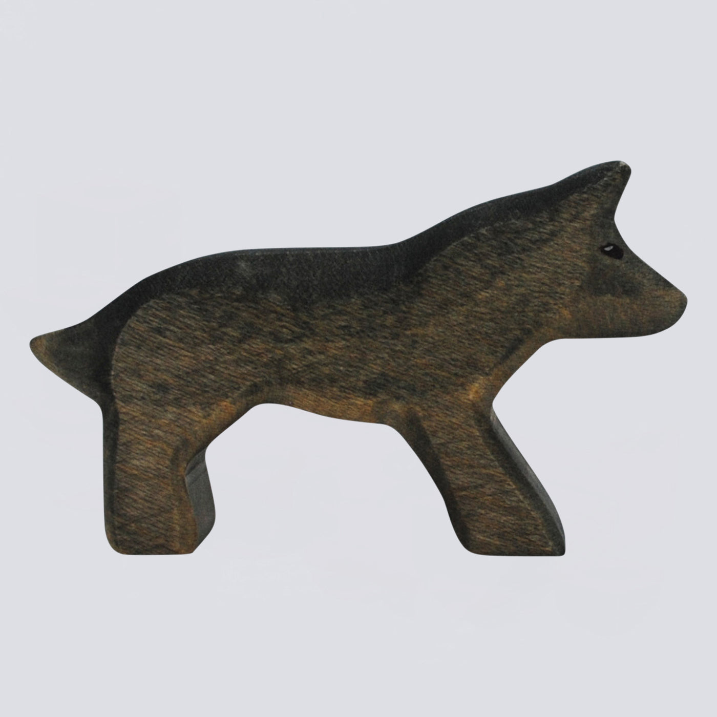 Holzwald Holzfigur Wolf klein