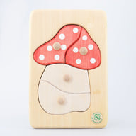 Holzpuzzle Fliegenpilz