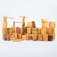 Holz Naturbauklötze - 3kg